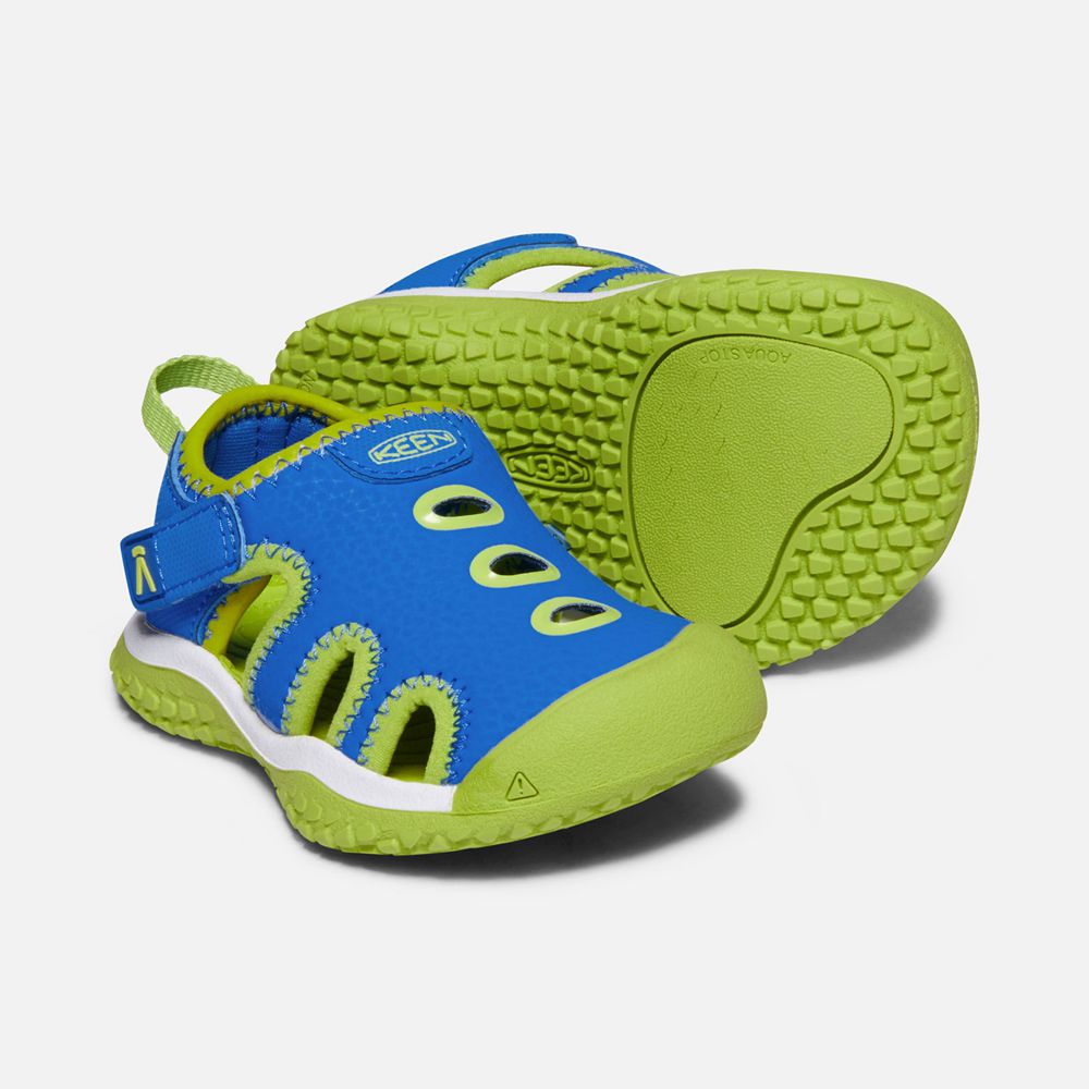 Sandales Keen Enfant Bleu/Vert | Stingray | PJRYH-6498